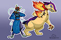 Embari and her Summon by GyroTech