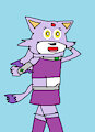 Starblaze Strikes A Pose