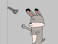Judy Hopps Showering by jeremycrimson