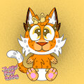 Baby Laurel the Leopard by ScratchandMeppsFan19