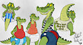 Diapered Gators