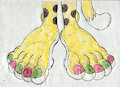 Kathy's Christmas In July Feet by LouisEugenioJR1990