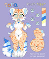 Tora the living plush tiger by lesbianplush
