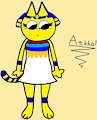 ankha from animal crossing