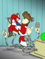 The all in one machine for Foxy gift art by abdl86
