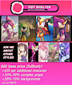 Sketch Commissions [OPEN] by HotShelter