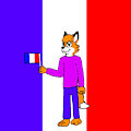 Happy French Independence Day 2025 by TerryTheBlueFox