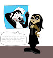 looney tunes AU - Skunk and Sloth