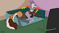 Relaxing in modular style by foxboyprower