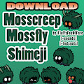 Mosscreep and Mossfly Shimeji Download by FluffyFoxOfFate