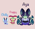PRETTY BLOOD OCS!! by PawedPrints