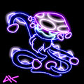 Shro neon (Artfight attack) by Axial