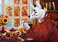Fall Cozy Tea YCH - Barski