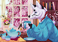 Spring Cozy Tea YCH - Barski