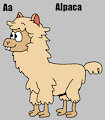 A is for Alpaca #3 (My Version) - Beto