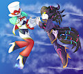 A Dance Between Light and Dark by LilCrazyBat