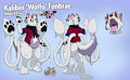 [Comm] Gooey Wolfo Reference Sheet by Grisouille