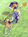 Enby bike ride by TheQueerOne