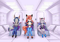 A Mother & Her Daughters In The Pod (Commission) by Tho6Who4e2000