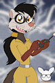 Voltra, One Evil and Insane Ferret by KendraEevee