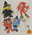 Knuckles in Trick or Treat by PrincessShannon