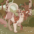 A chill warrior - Artfight attack on Mop-456 by claragonza3