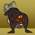 ENEMY SPOTTED AT SIX O' BUTT! by MAPACHEROKEE