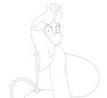 Peony's Glare Sketch by GunpowderGreenTea