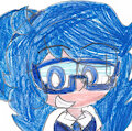 Sapphire the Android by CherryPopBomb16