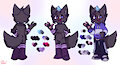 A commission ref of a kitty OC UwU by Citrysofka