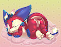 Commission - sleepy Smolder by LKIWS