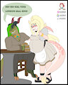 commission||Hey waitress, are you looking for more children? by 4lexW0lf