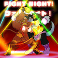 FIGHT NIGHT by MAPACHEROKEE