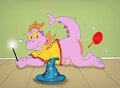 Figment's Spanking by CheetorPrime
