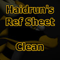 Haidrun's Reference Sheet (Clean) by Dragon122