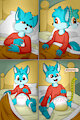 Late Night Potty -By WolfPuppy21- by DanielMania123