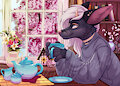 Spring Cozy Tea YCH - Elysium