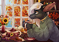 Fall Cozy Tea YCH - Elysium