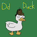 D is for Duck #2 (My Version) - Duck-Tective