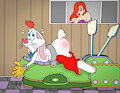 Roger Rabbit in a Spanking Machine