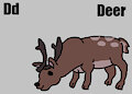 D is for Deer #3 (My Version) - Deer (Gravity Falls)