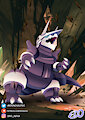 Aggron - The Cave Monster by edonova