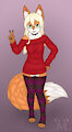 Stella the Fox | ArtFight by JMLuxro