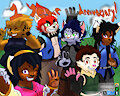 Celebrating a Year of posting art. Also my Birthday by SinisterSlyFox