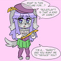 praline is a ...bard? by Pralinepup