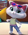 Milady 44 Cats (LoRA PonyXL) New Model by AlexRakoon