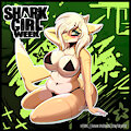 Shark girl week day 2 by Silvetz