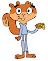 Scaredy Squirrel in Pajamas 1