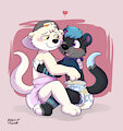 Lil Otter Nuzzles by OttyPawty