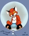 Kenny in Birthday Balloon - LoneFox by KennyKitsune